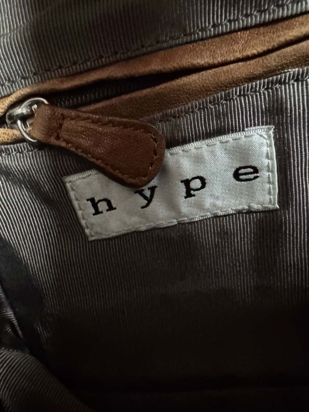 Hype Studded Brown Crossbody Shoulder Bag Chain Strap Festival Purse - Picture 15 of 16